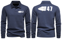 Thumbnail for BOEING 747  LONG SLEEVE  POLO