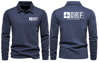 Thumbnail for ORF AIRPORT LONG SLEEVE POLO