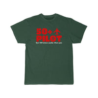 Thumbnail for Funny 50+ Pilot quote gift father dad T SHIRT THE AV8R