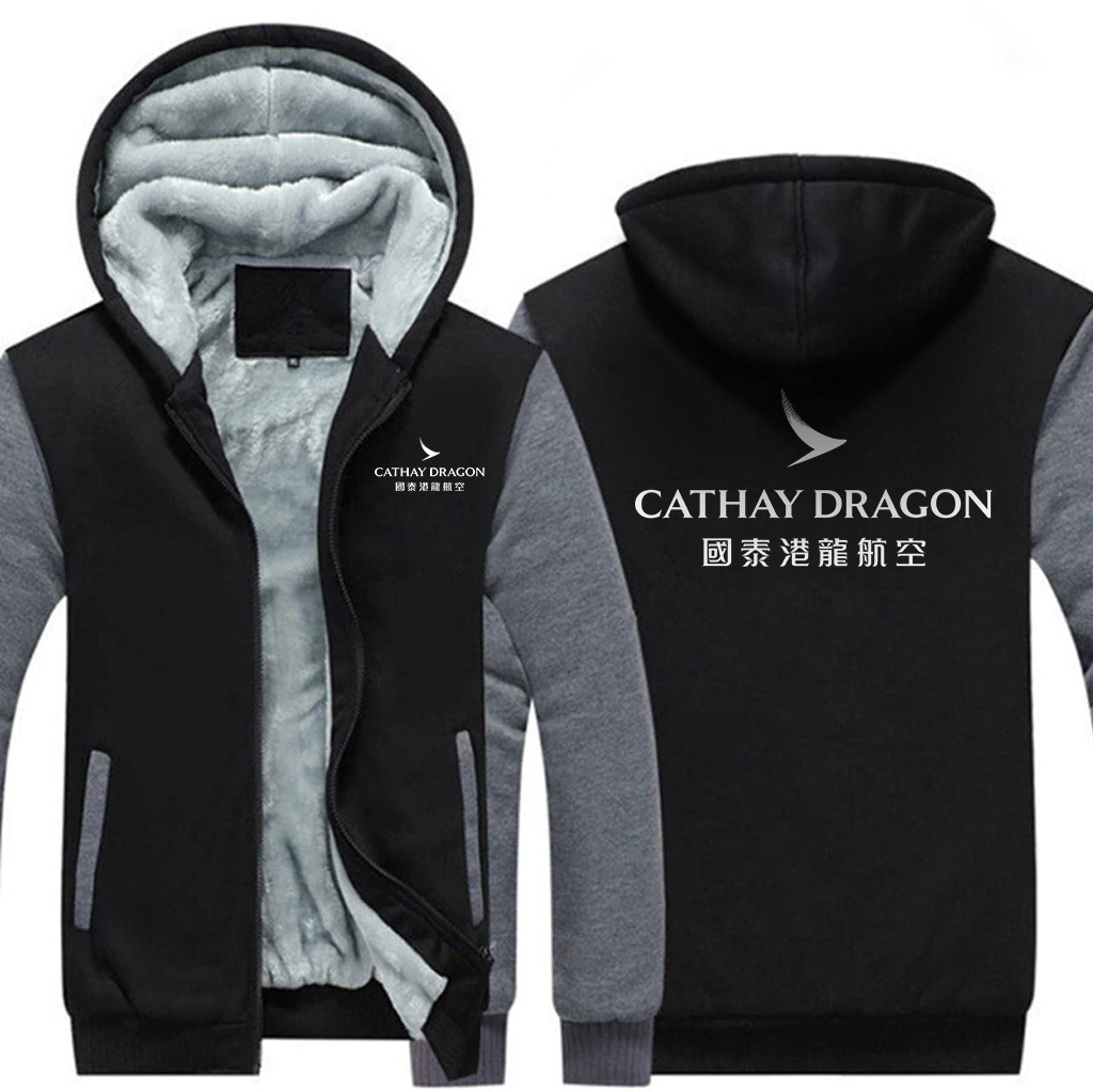 CATHAY AIRLINES  JACKETS FLEECE SWEATSHIRT