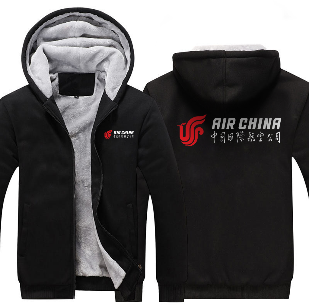 CHINA AIRLINES  JACKETS FLEECE SWEATSHIRT