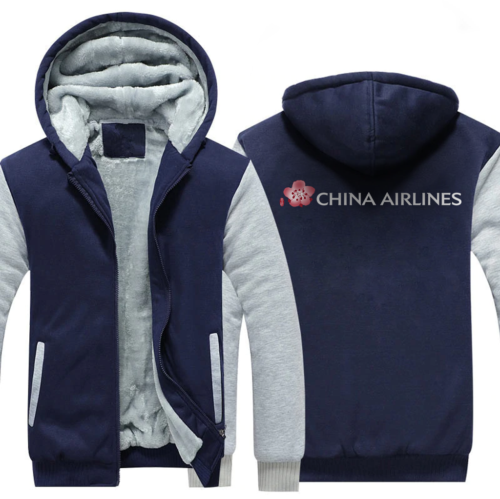 CHINA AIRLINES  JACKETS FLEECE SWEATSHIRT