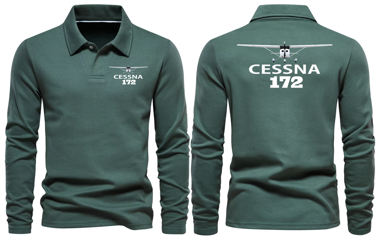 CESSNA 172 LONG SLEEVE  POLO