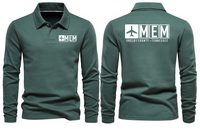 Thumbnail for MEM AIRPORT LONG SLEEVE POLO