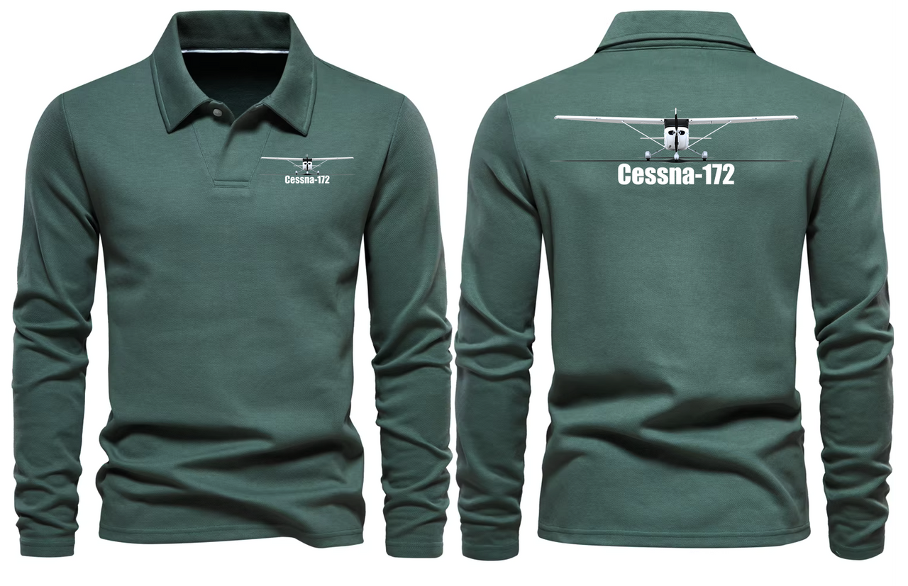 CESSNA 172 LONG SLEEVE  POLO