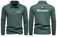 Thumbnail for CESSNA LONG SLEEVE  POLO