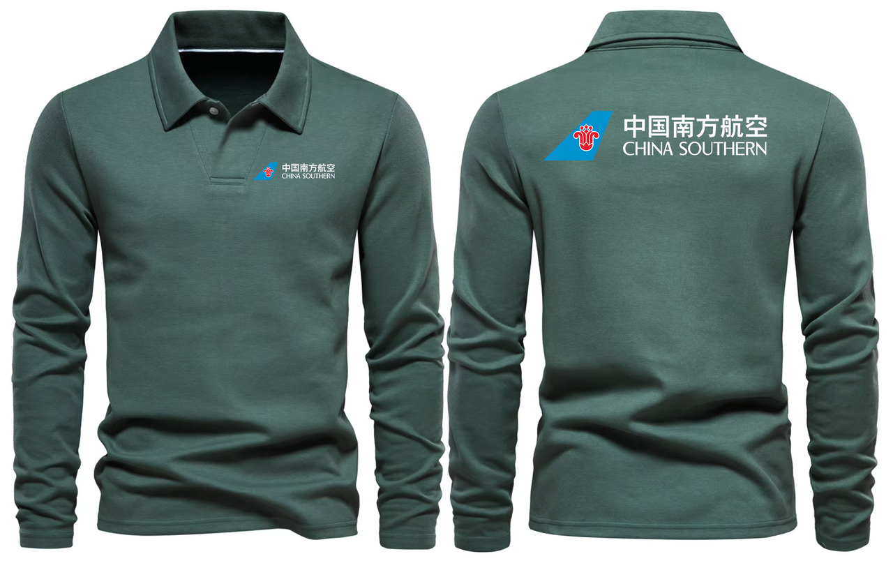 SOUTHERN AIRLINES LONG SLEEVE  POLO