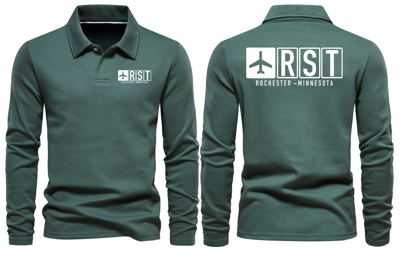 RST AIRPORT LONG SLEEVE POLO