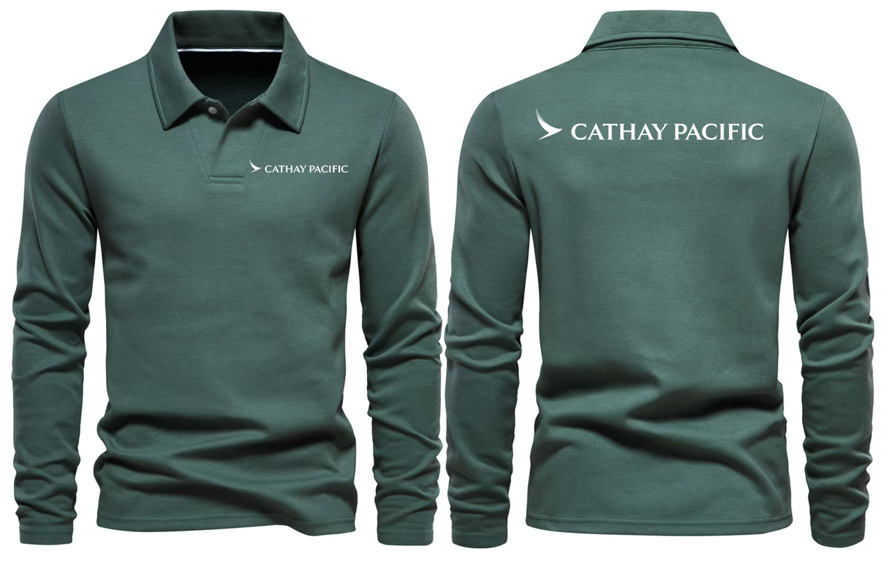 CATHAY PACIFIC  LONG SLEEVE  POLO