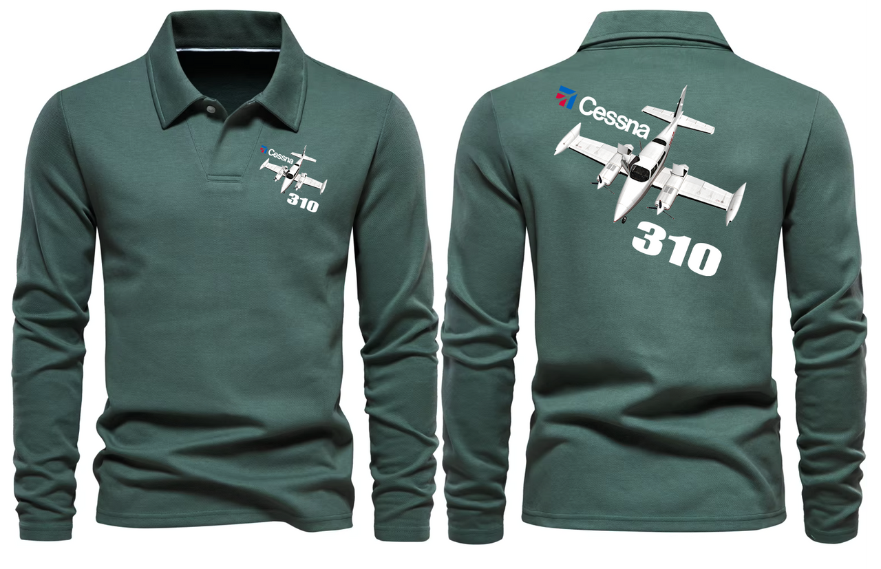 CESSNA 310 LONG SLEEVE  POLO