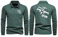 Thumbnail for CESSNA 310 LONG SLEEVE  POLO
