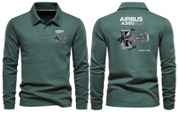 Thumbnail for AIRBUS 350 TRENT XWB LONG SLEEVE  POLO