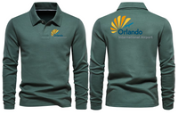 Thumbnail for ORLANDO AIRPORT LONG SLEEVE  POLO