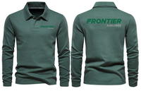 Thumbnail for FRONTIER AIRLINES LONG SLEEVE  POLO
