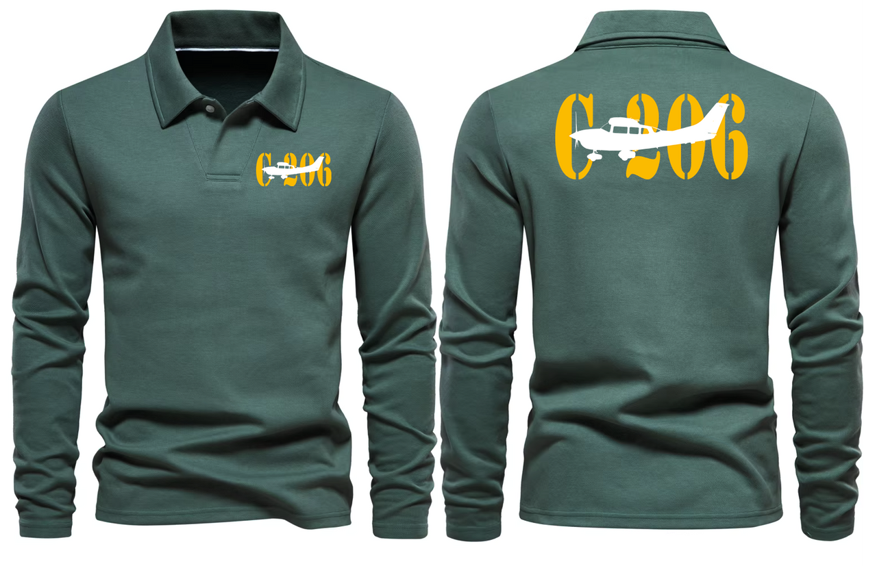 CESSNA 206  LONG SLEEVE  POLO