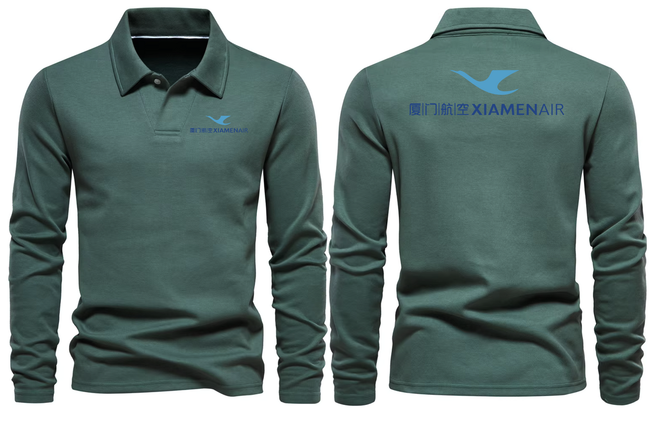 XIAMEN AIR LONG SLEEVE  POLO