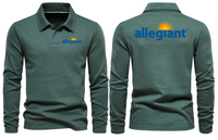 Thumbnail for ALLEGIANT AIRWAYS LONG SLEEVE  POLO