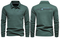 Thumbnail for AIR COMPAGNIE LONG SLEEVE  POLO