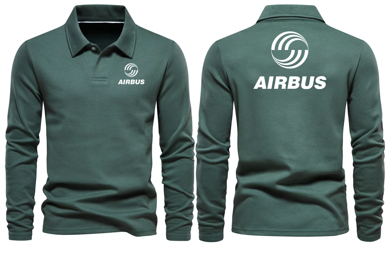 AIRBUS LOGO SLEEVE  POLO