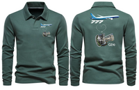 Thumbnail for BOEING 777 G90 LONG SLEEVE  POLO