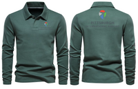 Thumbnail for PITTSBURGH AIRPORT LONG SLEEVE  POLO