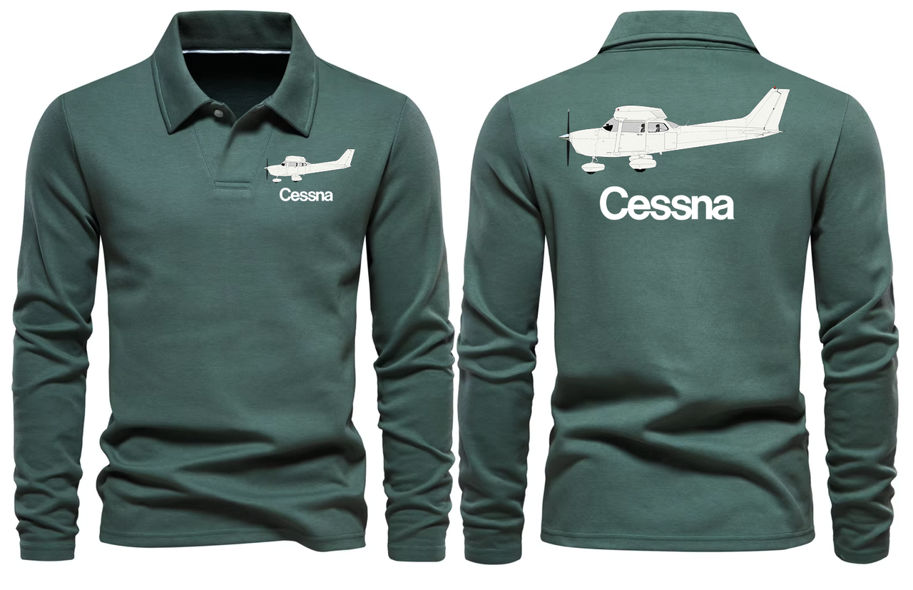 CESSNA  LONG SLEEVE  POLO