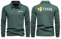 Thumbnail for THAI AIRLINES LONG SLEEVE  POLO