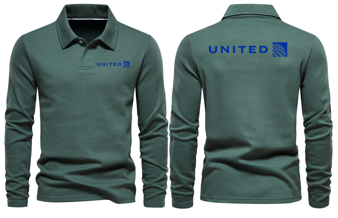 UNTIED AIRWAYS LONG SLEEVE  POLO