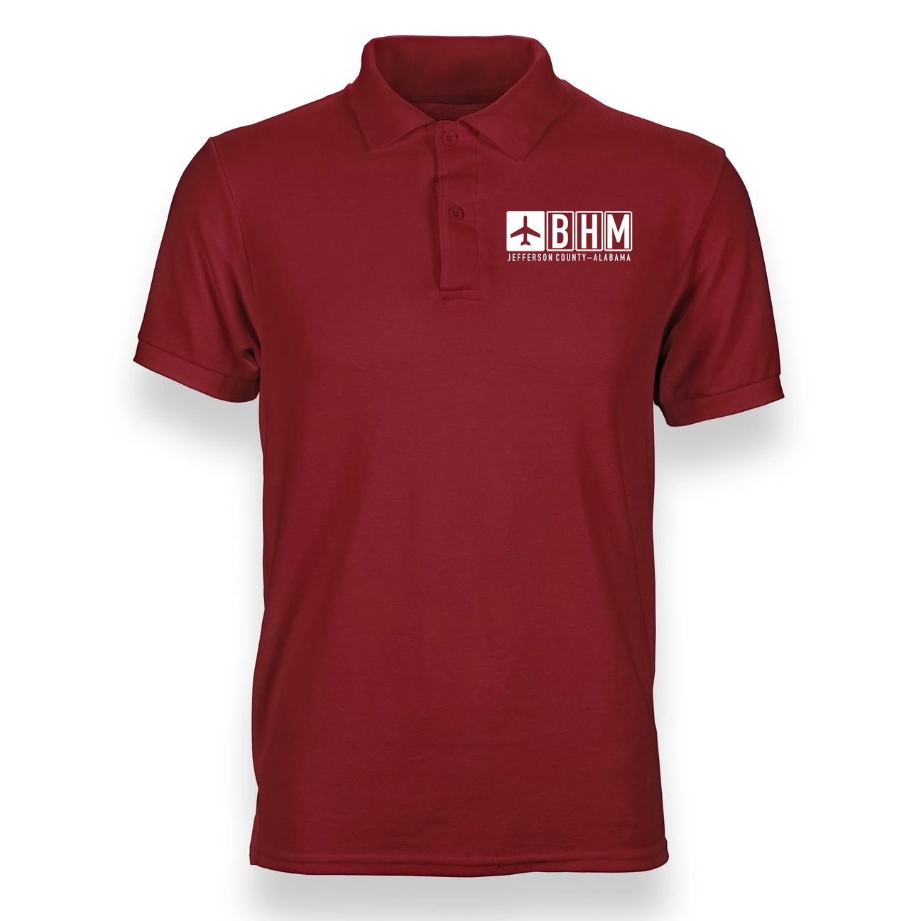 BHM AIRPORT POLO T-SHIRT