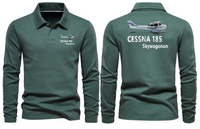 Thumbnail for CESSNA 185 LONG SLEEVE  POLO