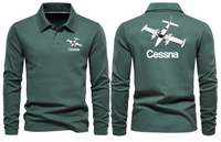 Thumbnail for CESSNA LONG SLEEVE  POLO