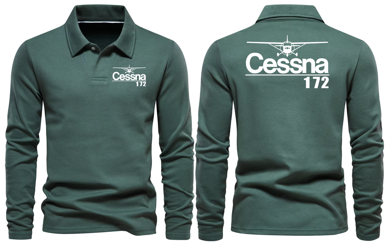 CESSNA 172 LONG SLEEVE  POLO