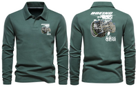 Thumbnail for BOEING 777 GENX  LONG SLEEVE  POLO