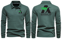 Thumbnail for REGIONAL AIR LONG SLEEVE  POLO