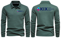 Thumbnail for KIX AIRPORT LONG SLEEVE  POLO