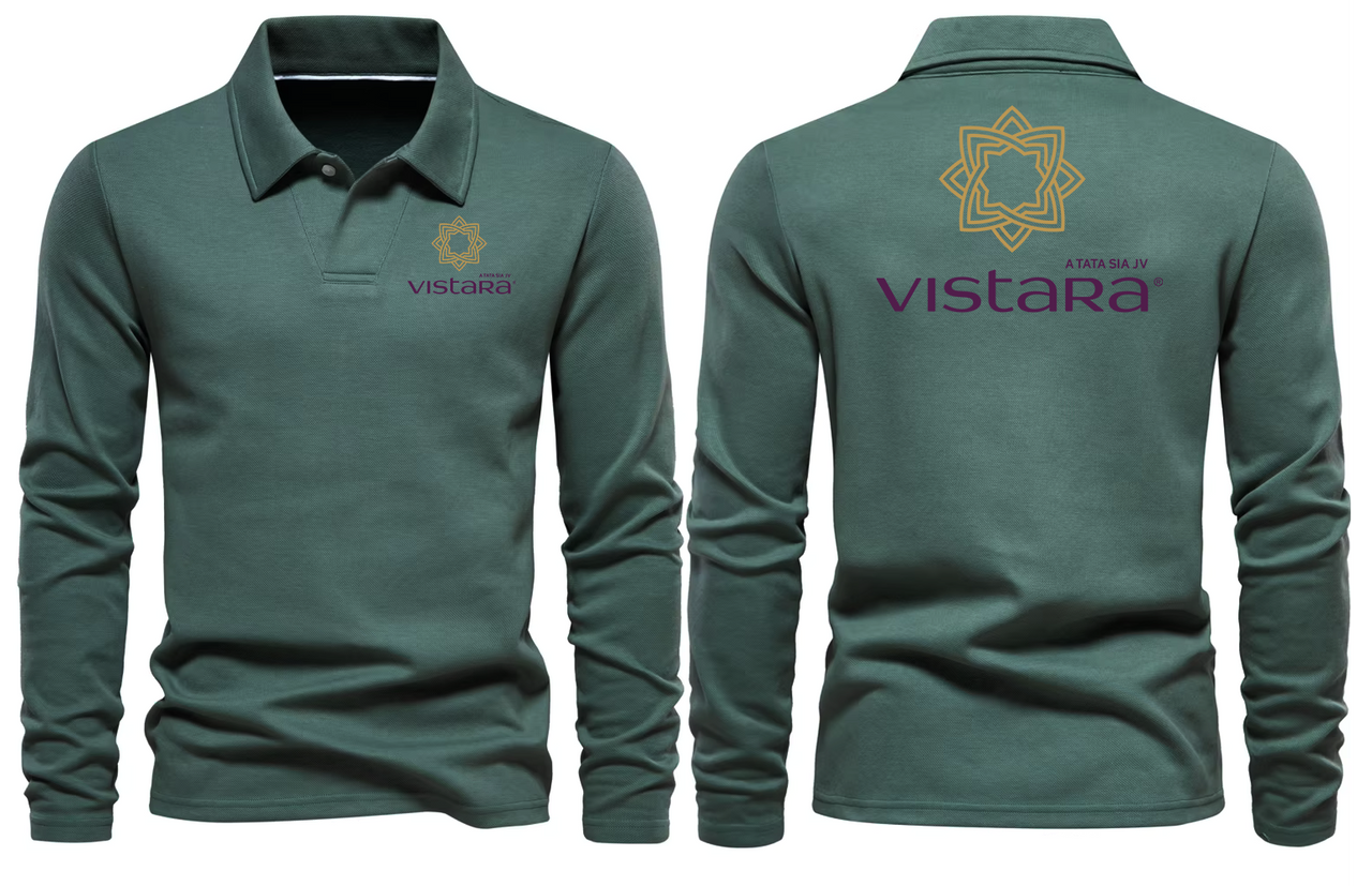 VISTARA LONG SLEEVE  POLO