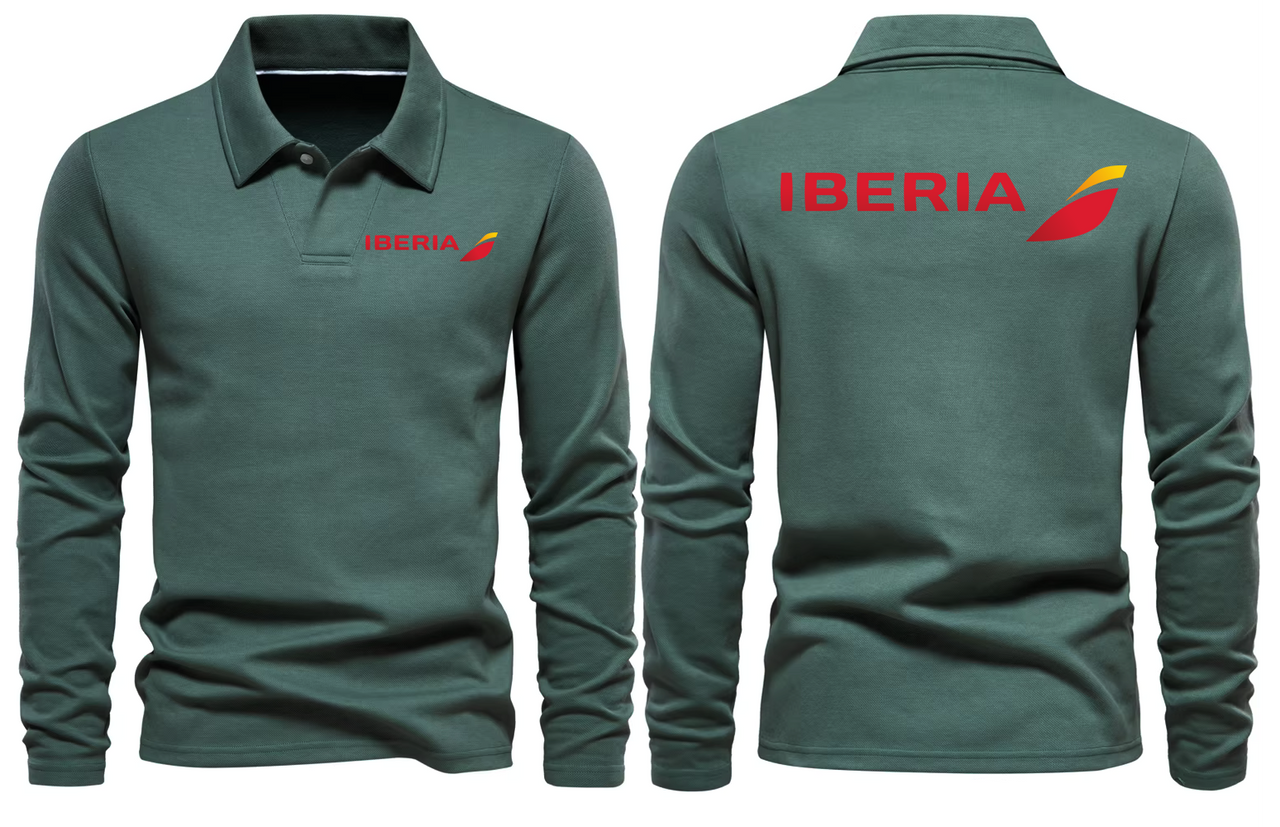 IBERIA  LONG SLEEVE  POLO