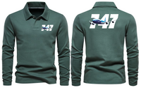 Thumbnail for BOEING 747  LONG SLEEVE  POLO