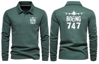 Thumbnail for BOEING 747 LONG SLEEVE  POLO