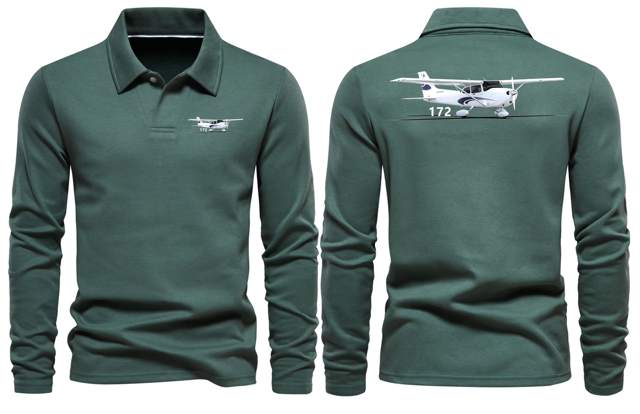 CESSNA  LONG SLEEVE  POLO