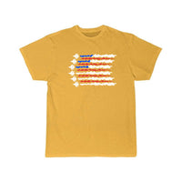 Thumbnail for Airforce US Flag Fighter Jet Patriotic Veteran T Shirt THE AV8R