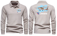 Thumbnail for CESSNA LONG SLEEVE  POLO