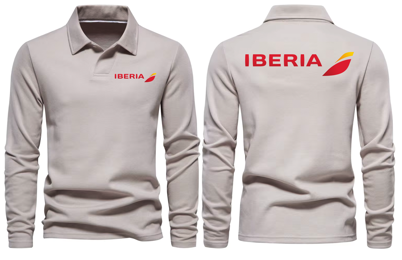 IBERIA  LONG SLEEVE  POLO