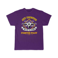 Thumbnail for Fighter Pilot Jet Fighter T Shirt THE AV8R