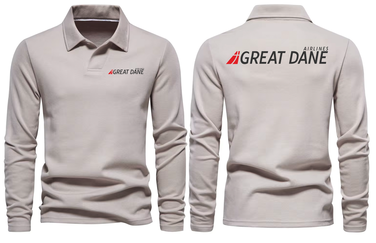 GREAT DANE LONG SLEEVE  POLO