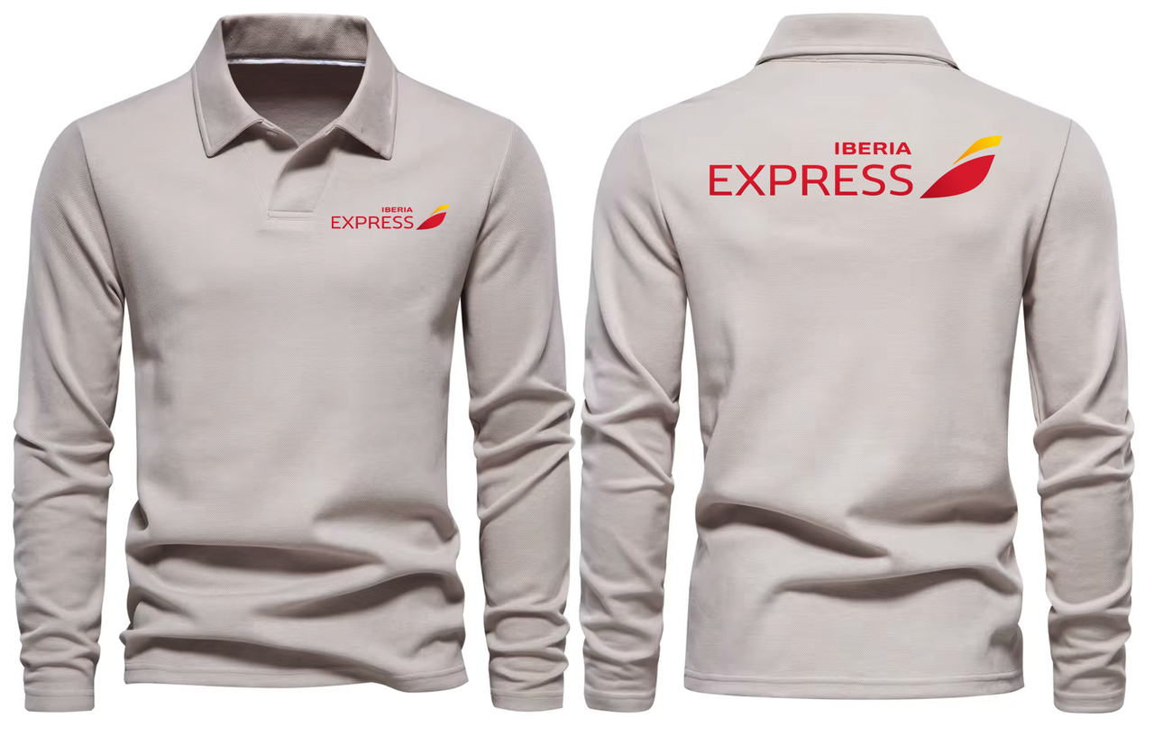IBERIA EXPRESS LONG SLEEVE  POLO
