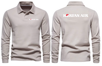 Thumbnail for KOREAN AIR LONG SLEEVE  POLO