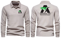 Thumbnail for REGIONAL AIR LONG SLEEVE  POLO