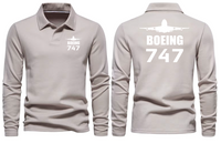 Thumbnail for BOEING 747  LONG SLEEVE  POLO