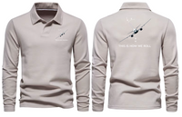 Thumbnail for BOEING THIS IS HOW TO  WE ROLL LONG SLEEVE  POLO